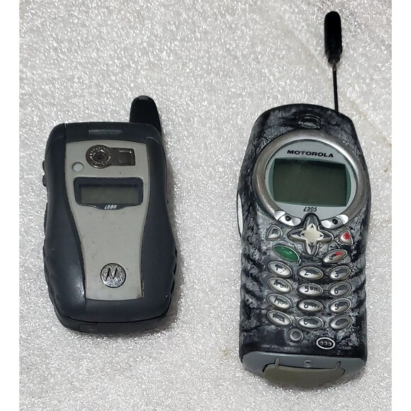 Motorola i580 & i305 Nextel PTT phones for parts only - Picture 1 of 12